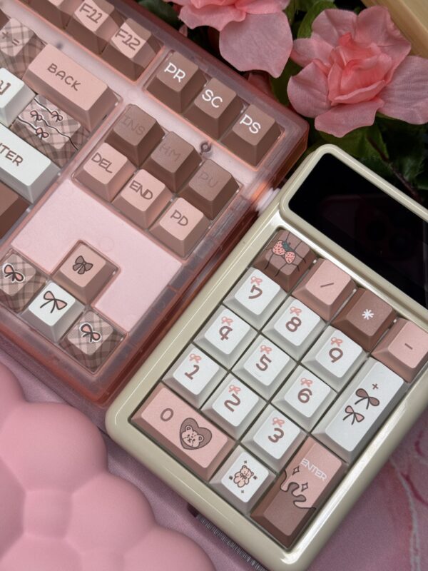 Pink MK870 CMMK - Frosted Pink Base 87 Key - Image 2