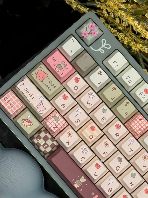 Mushroom Themed Mechanical Keyboard - Modified DROP - Image 10