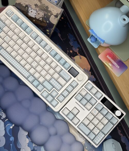 Blue Theme eSports Mechanical Keyboard Modified - Image 4