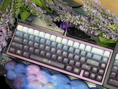 Astro Keys! Star Theme (High End) Lucky65 V2 Weikav Mechanical Keyboard - Image 6