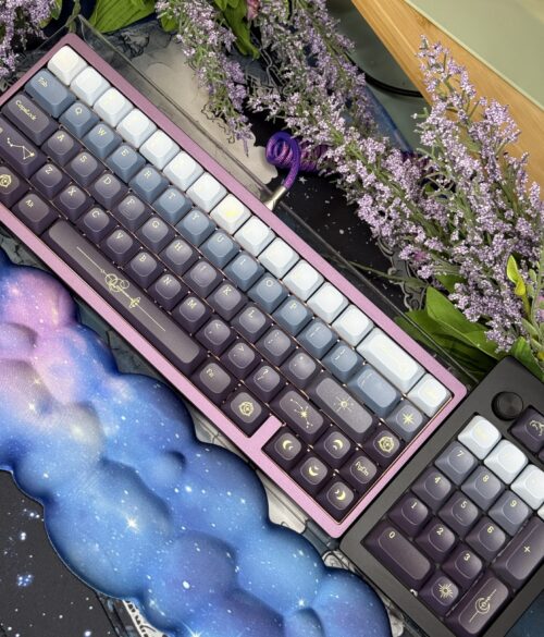 Astro Keys! Star Theme (High End) Lucky65 V2 Weikav Mechanical Keyboard