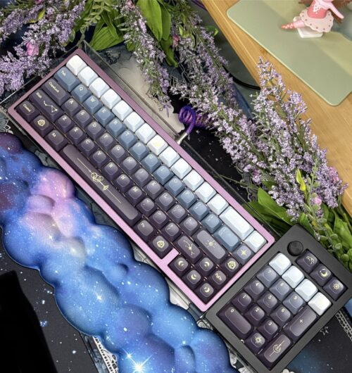 Astro Keys! Star Theme (High End) Lucky65 V2 Weikav Mechanical Keyboard - Image 4