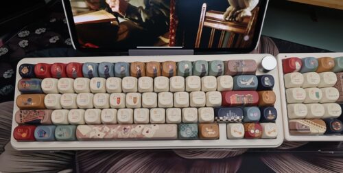 Harry Potter Ltd Edition Keycaps! YunziiB68 Mechanical Keyboard Wireless - Image 10