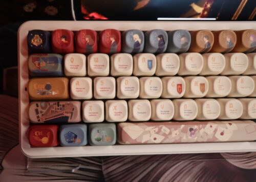 Harry Potter Ltd Edition Keycaps! YunziiB68 Mechanical Keyboard Wireless - Image 9