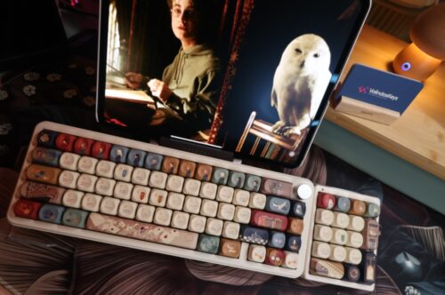 Harry Potter Ltd Edition Keycaps! YunziiB68 Mechanical Keyboard Wireless - Image 11