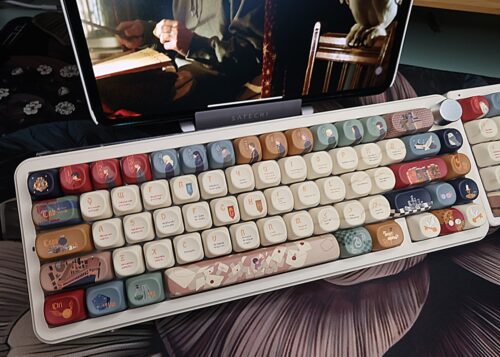 Harry Potter Ltd Edition Keycaps! YunziiB68 Mechanical Keyboard Wireless - Image 6