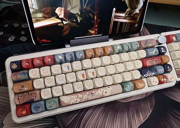 The Owl's Letter Theme Ltd Edition Keycaps! YunziiB68 Mechanical Keyboard Wireless - Image 6