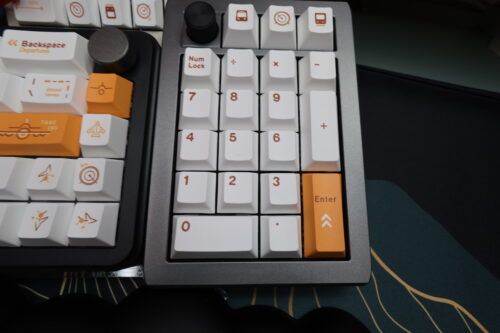 Aviator Keycaps - Airplane Lovers! Modified Mechanical Board (Light Weight) for Travel - Wireless - Image 13