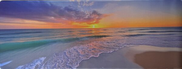 DeskMat - Beach Ocean Scene 12x31