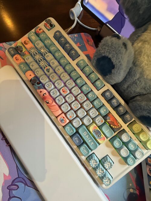Custom Lt. Blue Stitch (TM) Modified Set Wireless B87 - Image 10