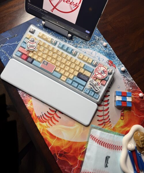 Baseball Theme Desk Set - Mechanical Keyboard - Image 9