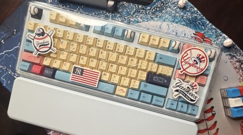 Baseball Theme Desk Set - Mechanical Keyboard - Image 12