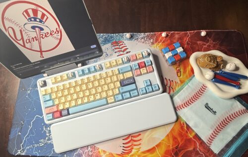 Baseball Theme Desk Set - Mechanical Keyboard - Image 15