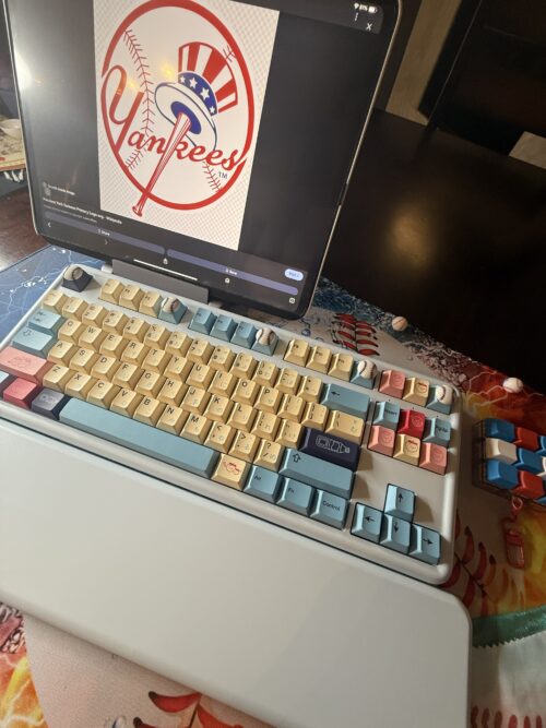 Baseball Theme Desk Set - Mechanical Keyboard - Image 16