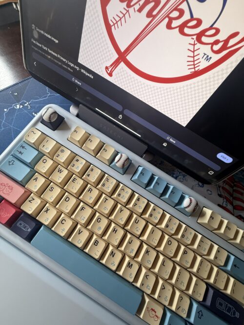 Baseball Theme Desk Set - Mechanical Keyboard - Image 17