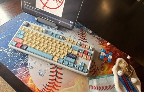 Baseball Theme Desk Set - Mechanical Keyboard - Image 22