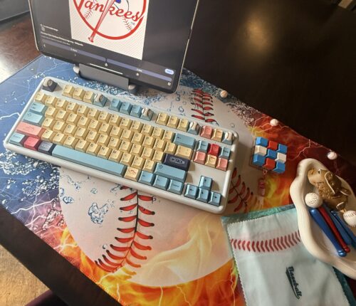 Baseball Theme Desk Set - Mechanical Keyboard - Image 21