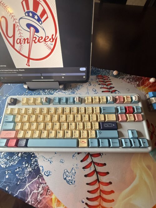 Baseball Theme Desk Set - Mechanical Keyboard - Image 19