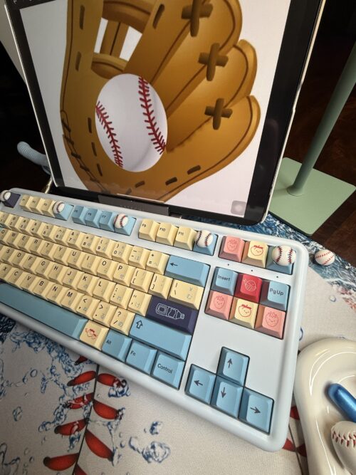 Baseball Theme Desk Set - Mechanical Keyboard - Image 27