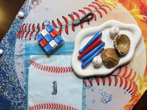 Baseball Theme Desk Set - Mechanical Keyboard - Image 6