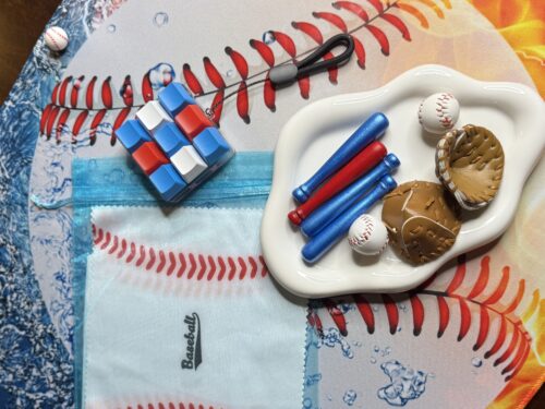 Baseball Theme Desk Set - Mechanical Keyboard - Image 41