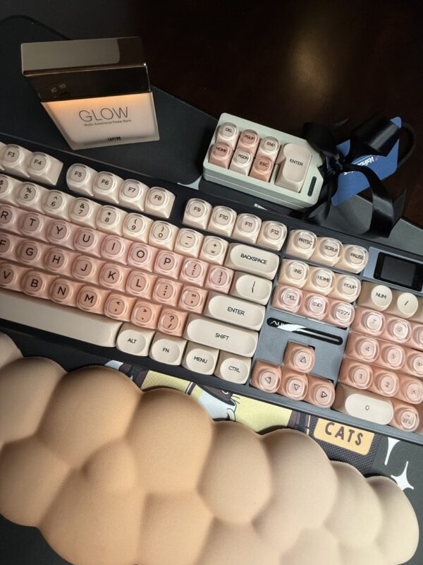 Custom Modified Black Base with -Foundation Artisan Keycaps-Wireless - Image 2