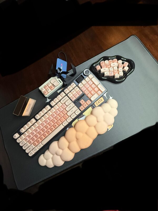 Custom Modified Black Base with -Foundation Artisan Keycaps-Wireless - Image 6