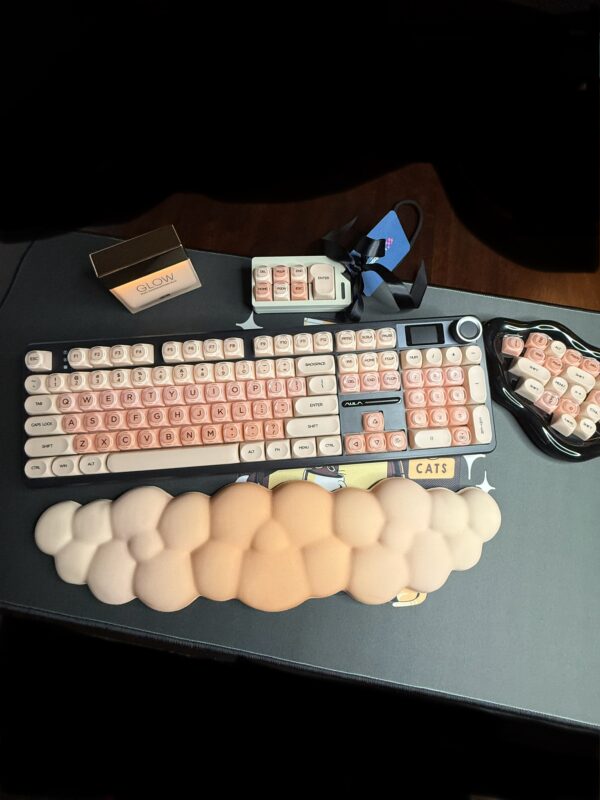 Custom Modified Black Base with -Foundation Artisan Keycaps-Wireless - Image 11