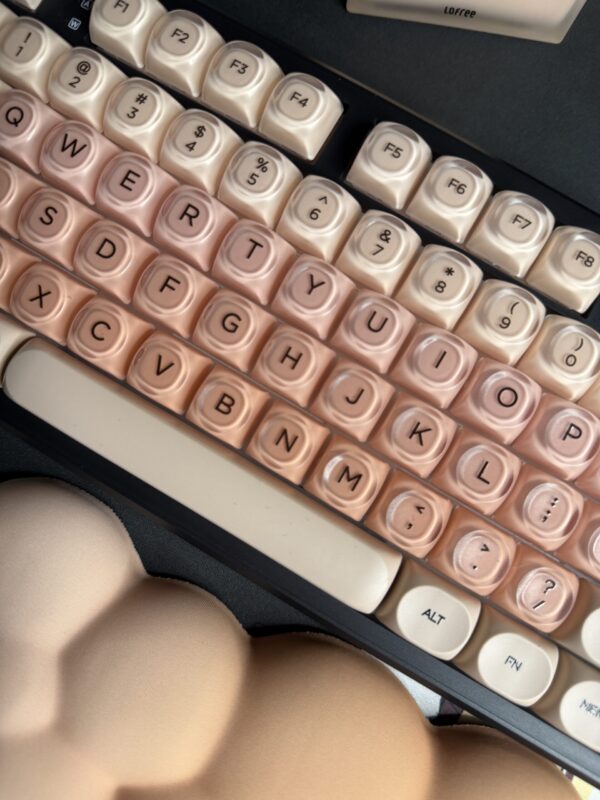 Custom Modified Black Base with -Foundation Artisan Keycaps-Wireless - Image 13