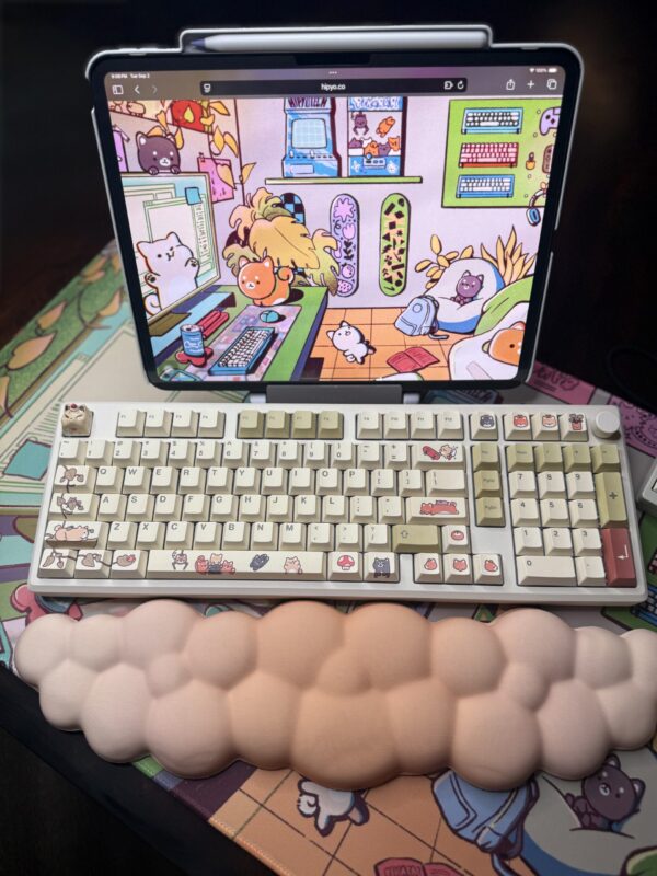 Modified Alum Base 100% Hipyotech(TM) Artisan Mechanical Keyboard Wireless - Image 9
