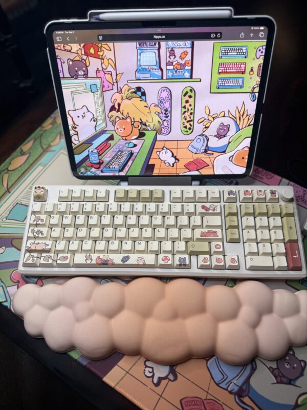 Modified Alum Base 100% Hipyotech(TM) Artisan Mechanical Keyboard Wireless - Image 10
