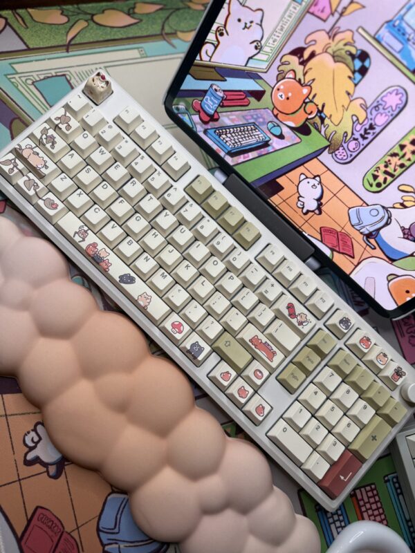 Modified Alum Base 100% Hipyotech(TM) Artisan Mechanical Keyboard Wireless - Image 8