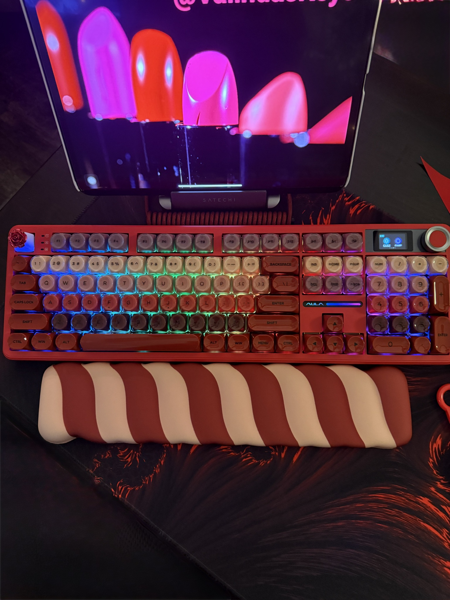 Red Berry Themed Desk Set by ValindasKeys - Image 20