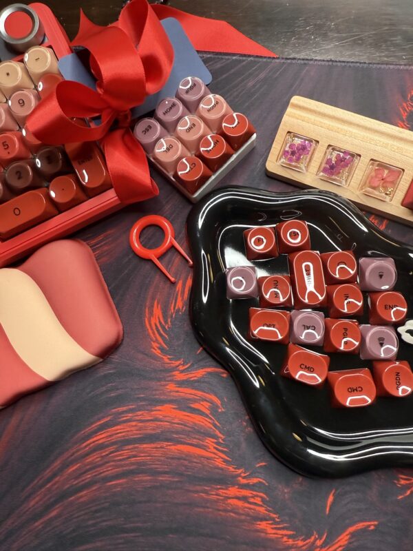 Red Berry Themed Desk Set by ValindasKeys - Image 13