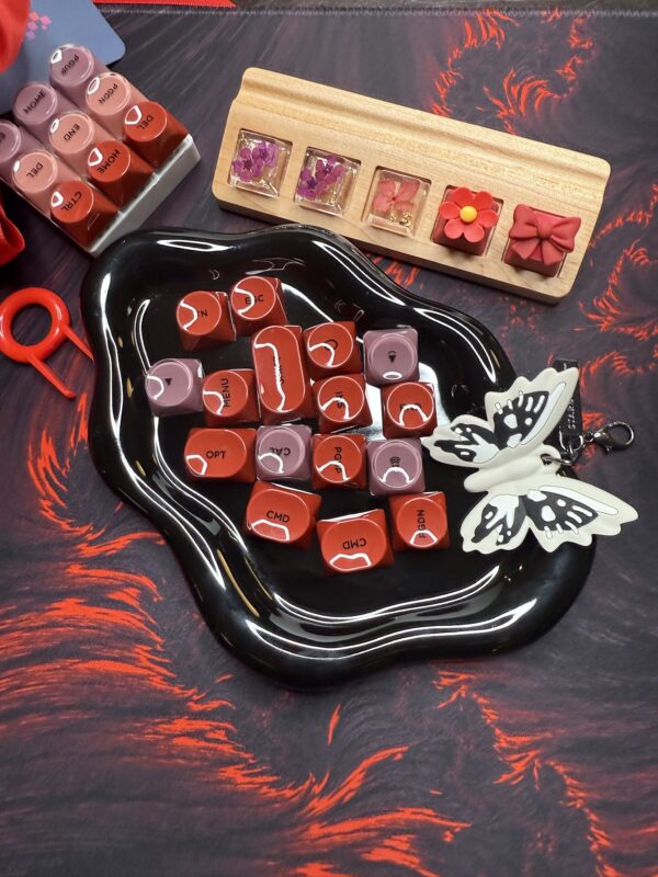 Red Berry Themed Desk Set by ValindasKeys - Image 12
