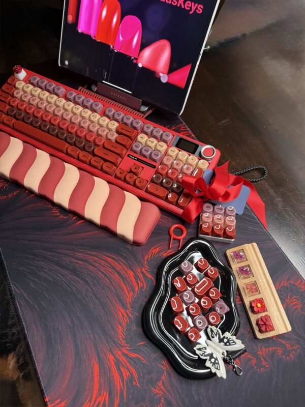 Red Berry Themed Desk Set by ValindasKeys - Image 11