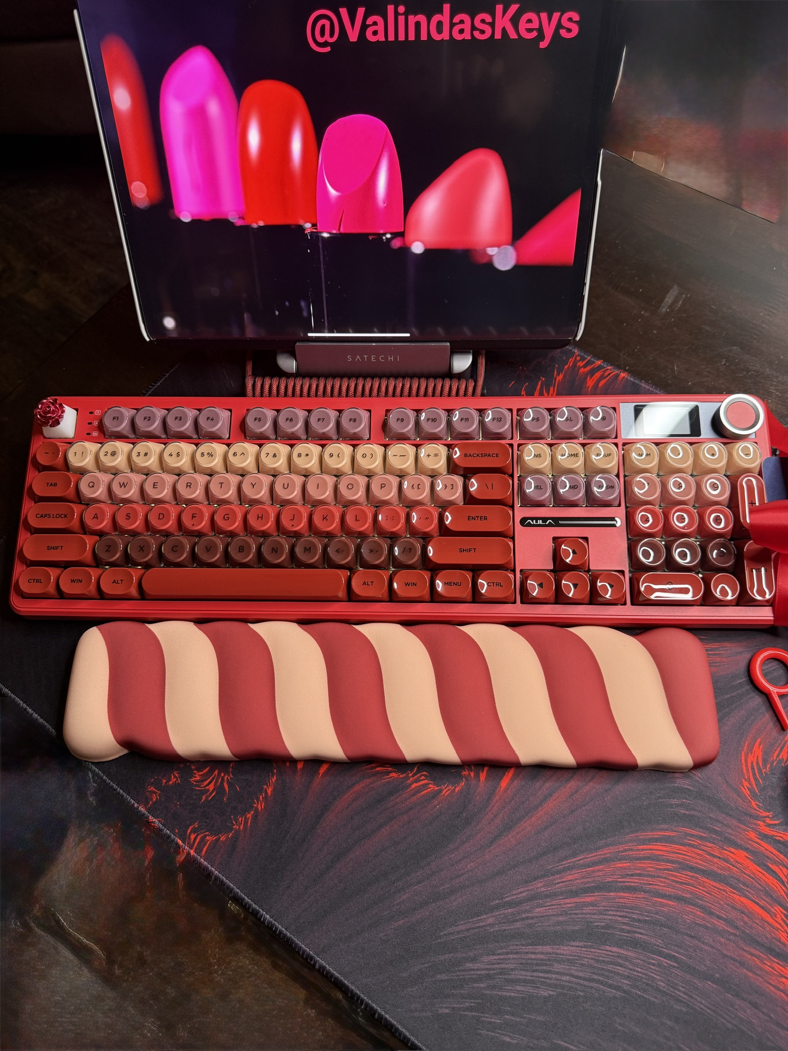 Red Berry Themed Desk Set by ValindasKeys - Image 16