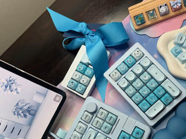 Blue Foundation Fidget Tool