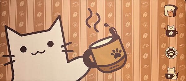 GameCat Play Theme Deskmat