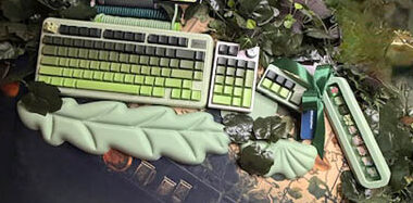 Green Ombre Keyboard Full Set