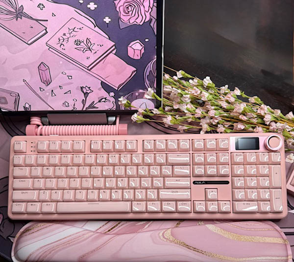 Pink on Pink 100% Keyboard