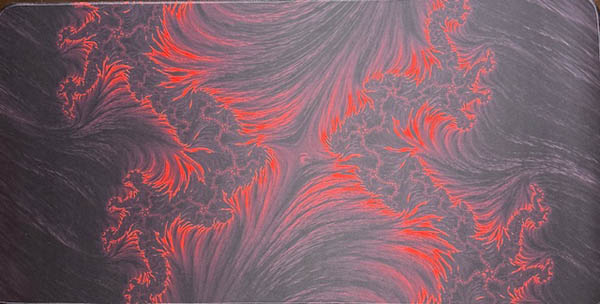 Red CardGame Theme Deskmat