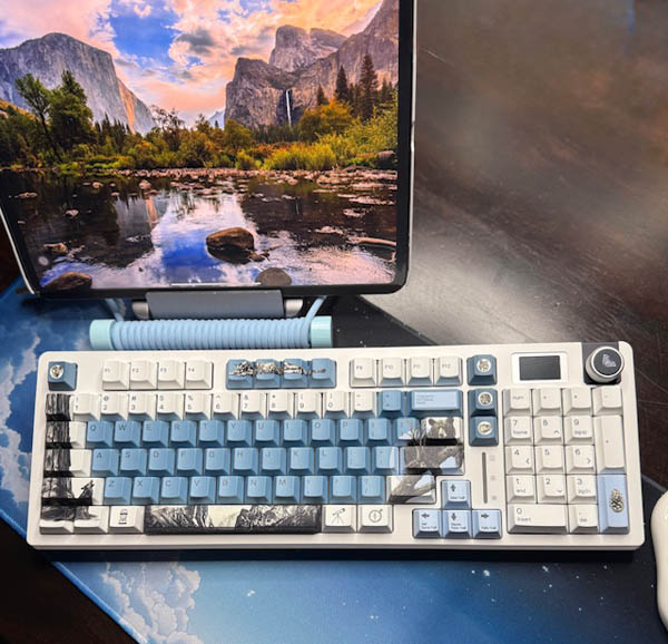 Yosemite Theme 100% Keyboard