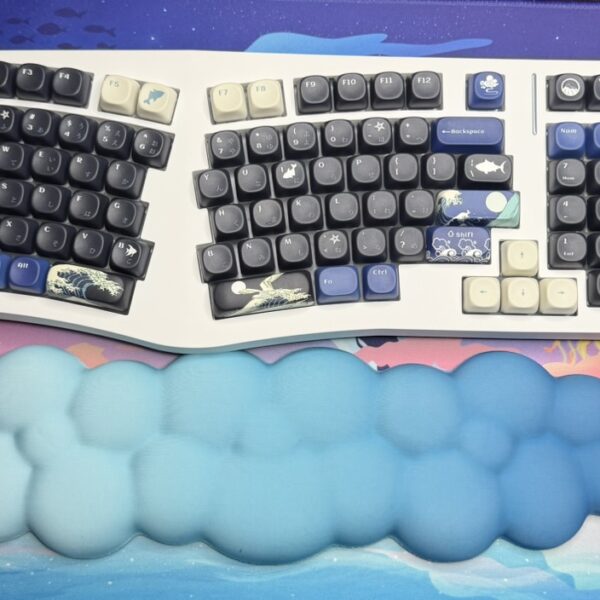 Whale Theme Mechanical Keyboard Full Set