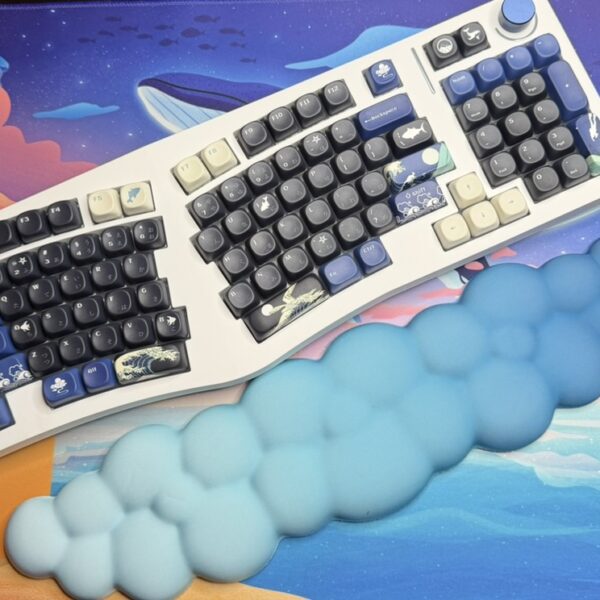 Whale Theme Mechanical Keyboard Full Set