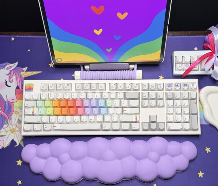 Rainbow Theme 108 Key Mechanical Keyboard Full Set - Image 14