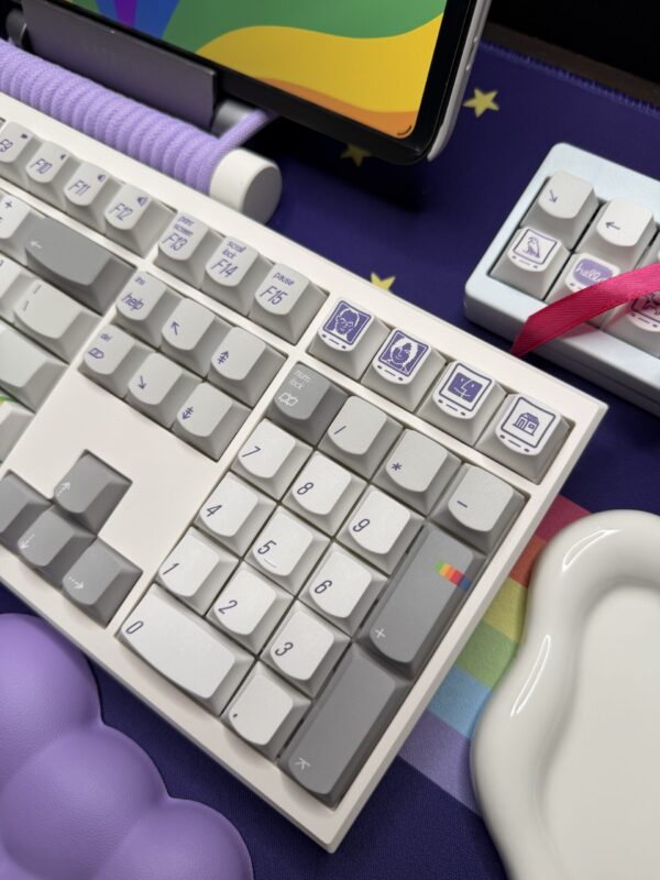 Rainbow Theme 108 Key Mechanical Keyboard Full Set - Image 19
