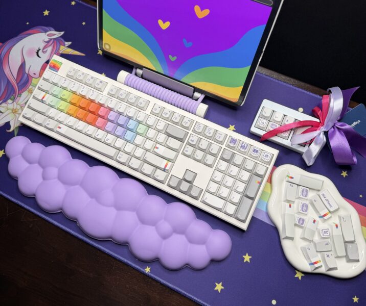 Rainbow Theme 108 Key Mechanical Keyboard Full Set - Image 16
