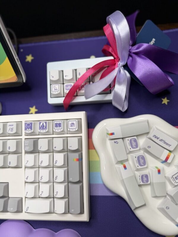 Rainbow Theme 108 Key Mechanical Keyboard Full Set - Image 15