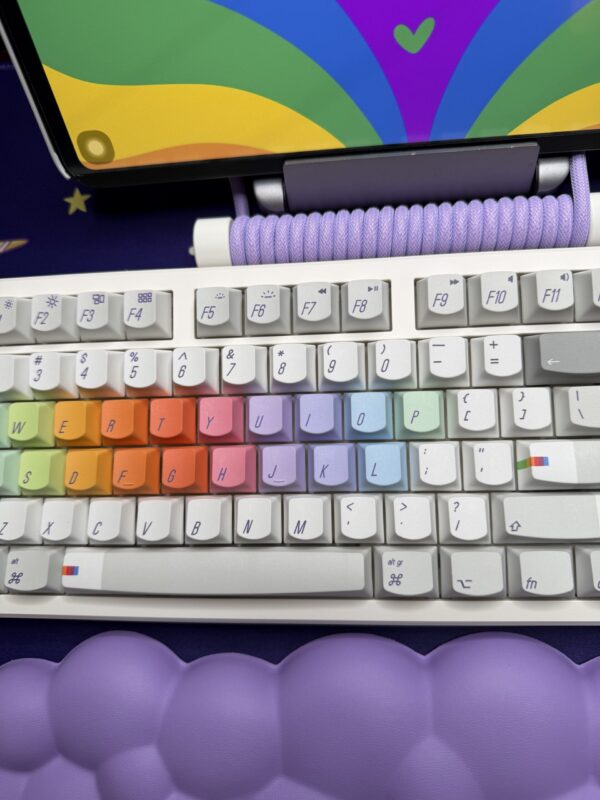 Rainbow Theme 108 Key Mechanical Keyboard Full Set - Image 9